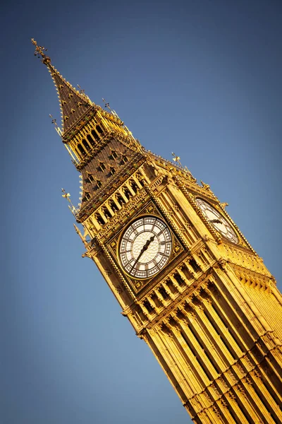 Iconico Big Ben e Houses of Parliament, Londra — Foto Stock