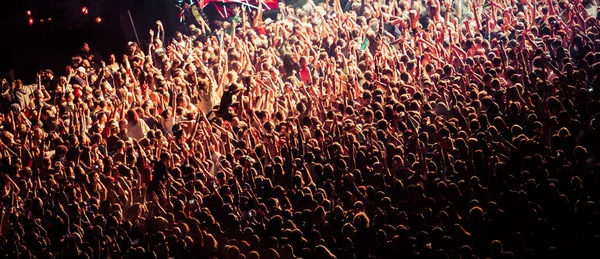 crowd at concert - summer music festival