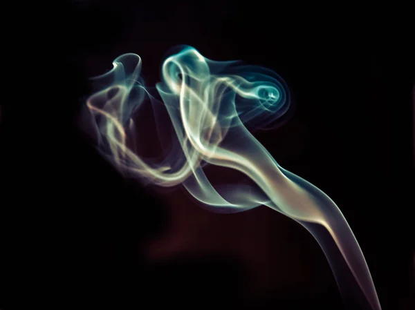 Abstract colorful smoke background — Stock Photo, Image