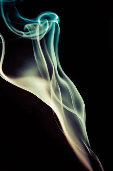 Abstraktní barevné kouřové pozadí — Stock fotografie