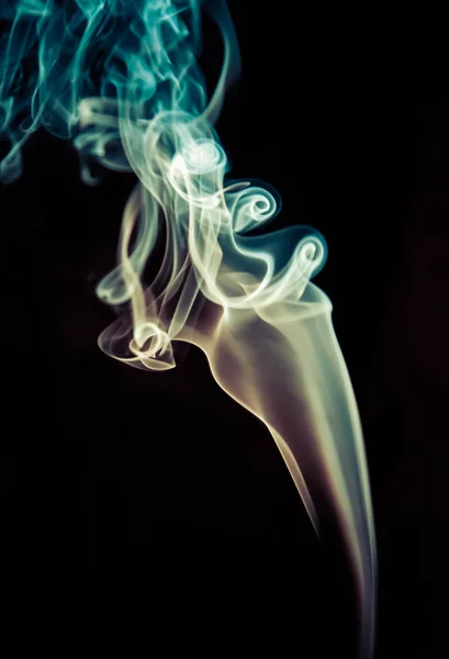 Αφηρημένη ζωηρόχρωμο καπνού κλίμα — Φωτογραφία Αρχείου