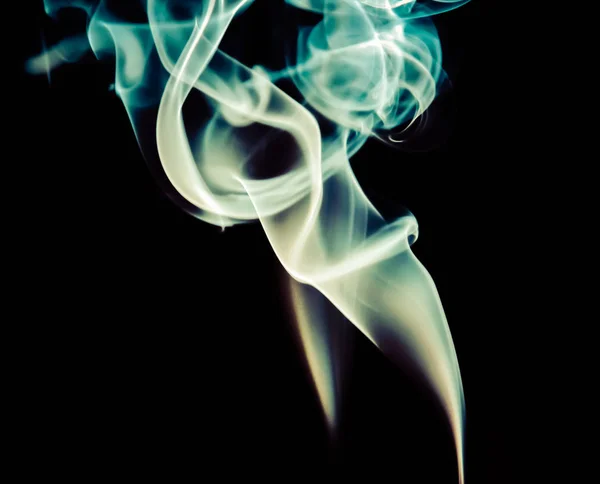 Abstracte kleurrijke rook achtergrond — Stockfoto