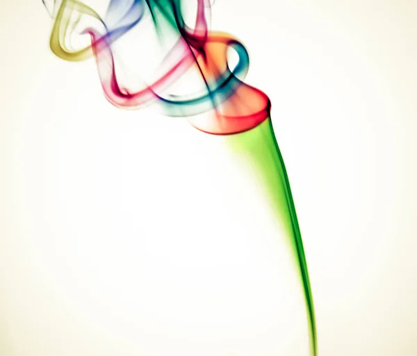 Abstract colorful smoke background — Stock Photo, Image