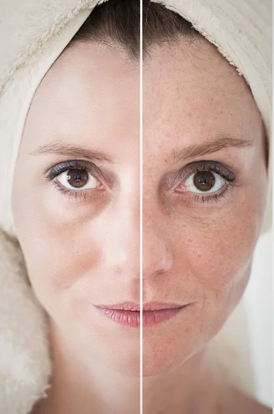 Έννοια ομορφιά - περιποίηση του δέρματος, αντι-γήρανση διαδικασίες, αναζωογόνηση, — Φωτογραφία Αρχείου