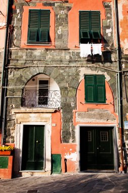 Vernazza pitoresk köy Cinque Terre, İtalya