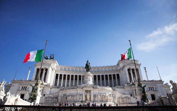 Altare della patria, Monumen Nasional untuk Vittorio Emanuele II. Roma Italia — Stok Foto