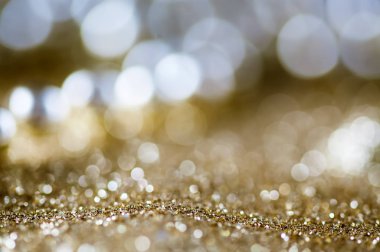 Noel arka plan tatil ışıkları ve kopya alanı