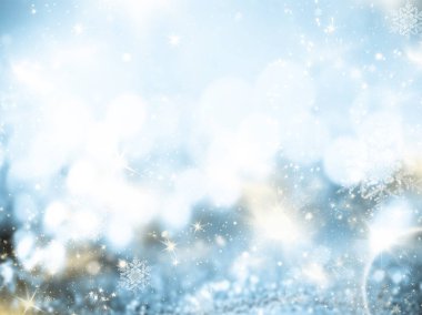 yanıp sönen yıldız ve sonbahar ile tatil soyut glitter arka plan