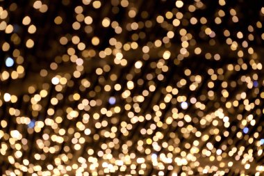 Noel ışıkları bokeh
