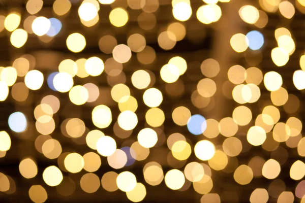 Vánoční světla bokeh — Stock fotografie