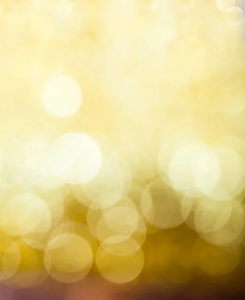 Golden bokeh holiday christmas background — Stock Photo, Image