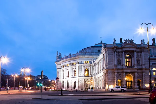 Viyana (Avusturya), en önemli ger tarihi Burgtheater — Stok fotoğraf