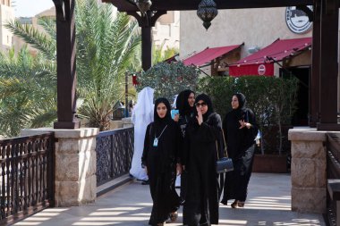 Dubai, Birleşik Arap Emirlikleri - Şubat 2018: Souk Madinat Jumeirah, görünümü. M
