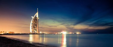 Dubai, Birleşik Arap Emirlikleri - Şubat 2018: dünyanın ilk yedi yıldız lüks