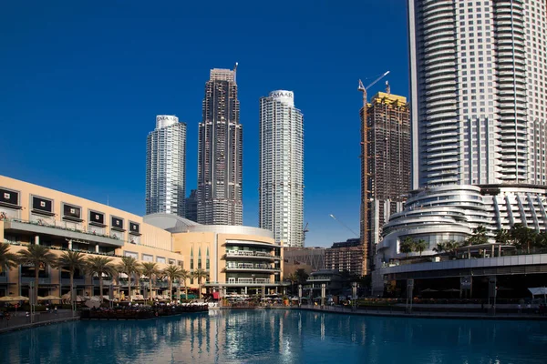 Дубаї, ОАЕ - 2018 лютого: Хмарочоси skyline Старого міста Isla — стокове фото