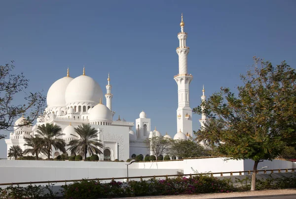 Scheich-Zayed-Moschee, abu dhabi, uae — Stockfoto