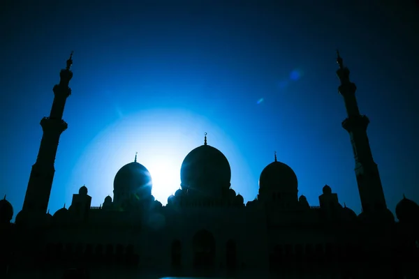 Masjid Agung Sheikh Zayed, Abu Dhabi, UEA — Stok Foto