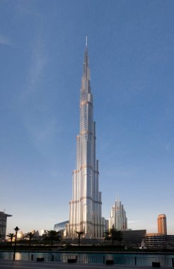 Dubai, Birleşik Arap Emirlikleri-Şubat 2018: Burj Khalifa, dünyanın en yüksek Kulesi