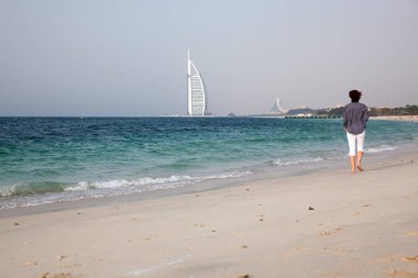 Burj Al Arab, Dubai, Birleşik Arap Emirlikleri - Şubat 2018: 