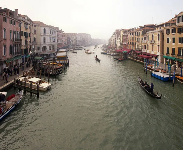 ヴェネツィアのグランドキャナルイタリア — ストック写真