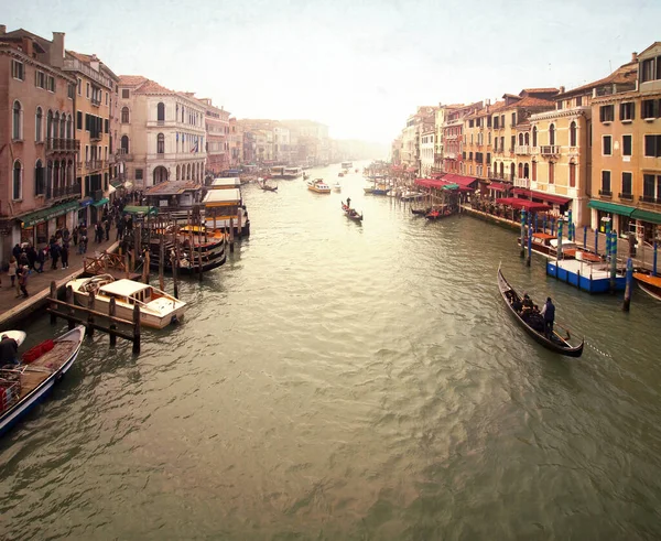 Grande Canal Veneza Itália — Fotografia de Stock