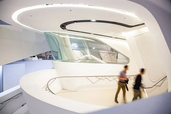 Wien Österreich Januar 2018 Library Learning Center Von Zaha Hadid — Stockfoto