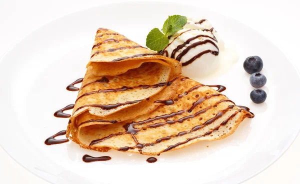 Hizmet krep plaka üzerinde.