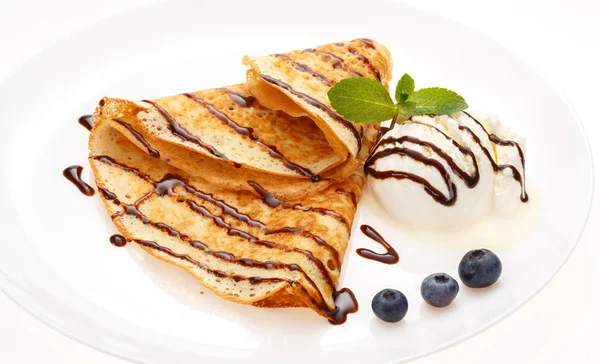 Hizmet krep plaka üzerinde.