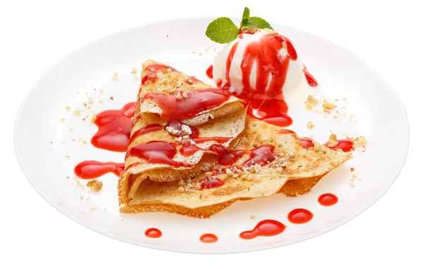 Hizmet krep plaka üzerinde.