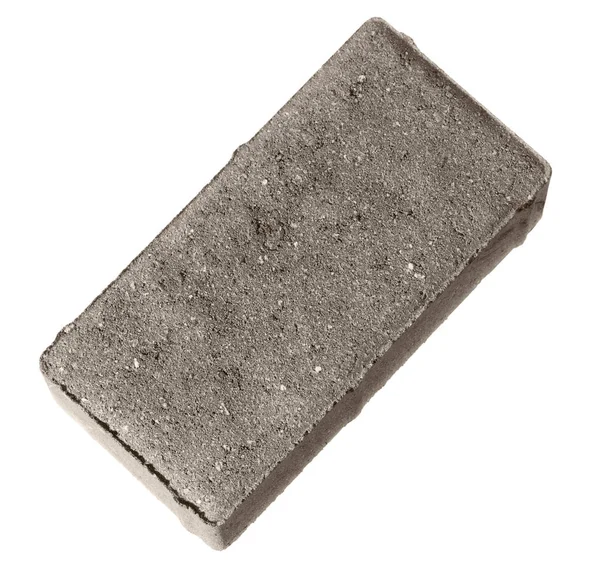 Bir beton kaldırım taşı.