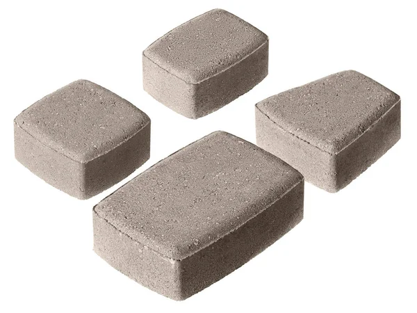 Zestaw kamieni nawierzchni z betonu — Zdjęcie stockowe
