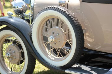 Oldtimer teknoloji yakın çekim