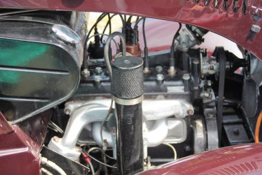 Oldtimer teknoloji yakın çekim