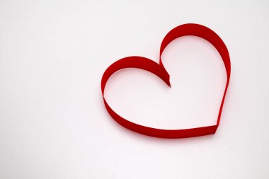 Takvimde, Sevgililer günü kavramı kırmızı kalp