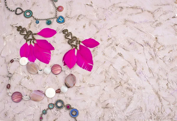 Conjunto de joyas para mujer — Foto de Stock