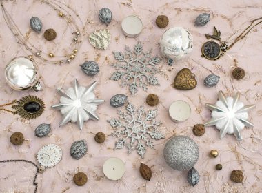 Noel kompozisyon dekorasyon