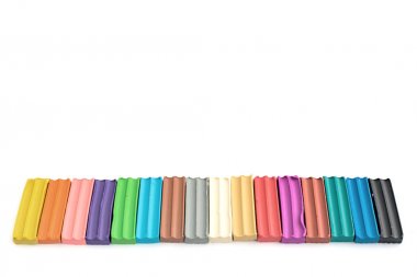 renkli kil çocukların yaratıcılık için.