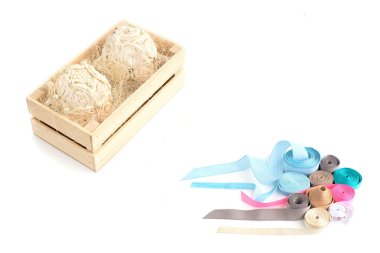 Yaratıcılık için dekoratif Kompozisyon malzemeler.