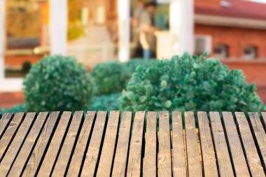 Bulanık doğal ahşap arka plan tüm arka plan manzara.