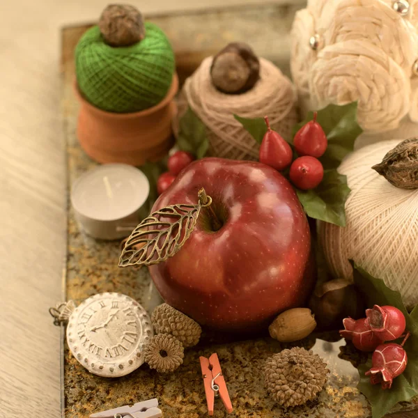 Bol hasat dekoratif kompozisyonları.