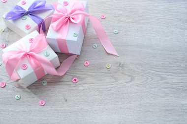 Tatil için dekoratif kutu.