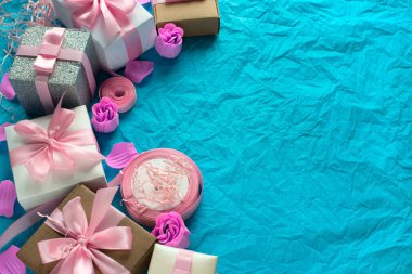 Tatil için dekoratif kutu.