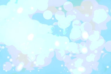 Arka plan mavi Sürrealizm.