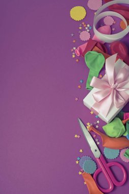 Tatil bir takım tasarım için malzeme dekoratif kompozisyon.