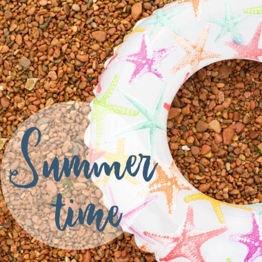 Deniz çakıl plaj aksesuarları.