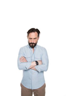 sakallı adam el hareketi 