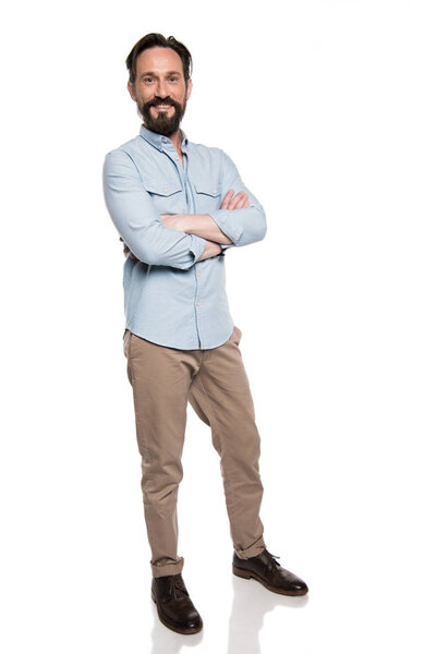 Man with crossed arms