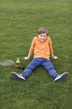 badminton ekipman çocukla 