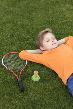 badminton ekipman çocukla 