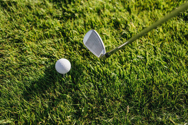 Golf club and ball